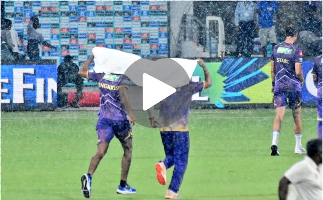 [Watch] KKR Cancels Practice Session As Rain Threatens To Spoil IPL 2024 Final